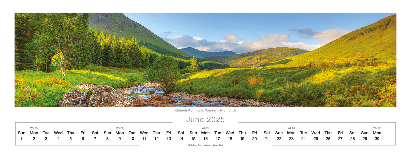 Spirit of Scotland Desk Calendar