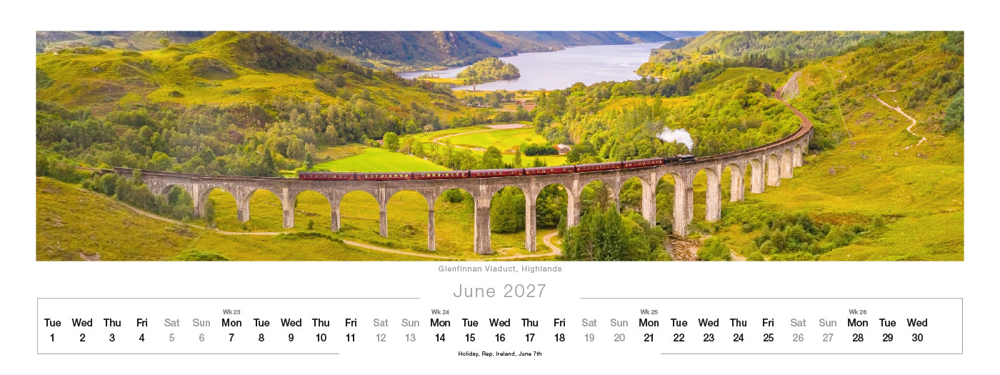 Spirit of Scotland Desk Calendar