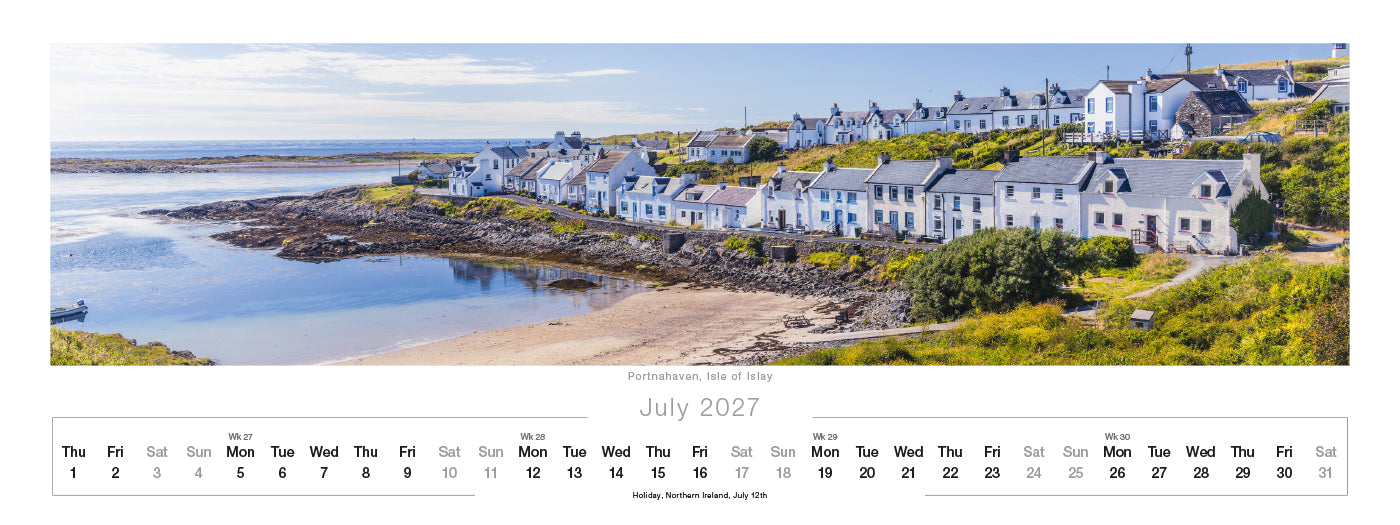 Spirit of Scotland Desk Calendar