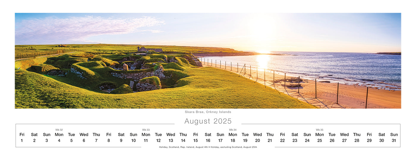 Spirit of Scotland Desk Calendar