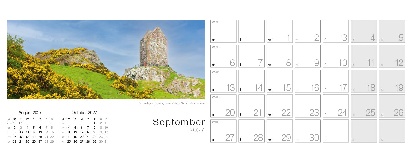 Spirit of Scotland Desk Calendar