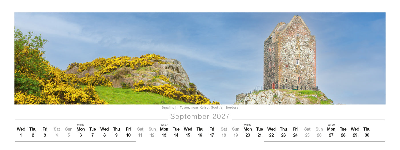 Spirit of Scotland Desk Calendar