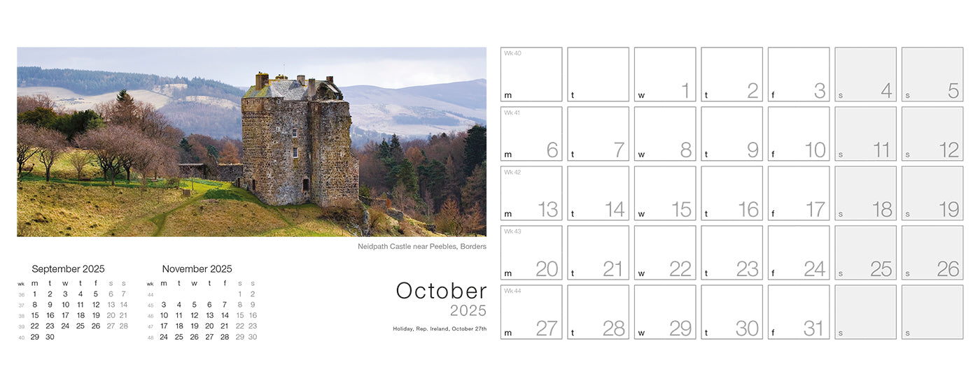 Spirit of Scotland Desk Calendar