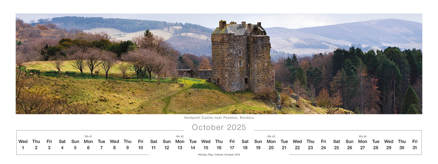 Spirit of Scotland Desk Calendar