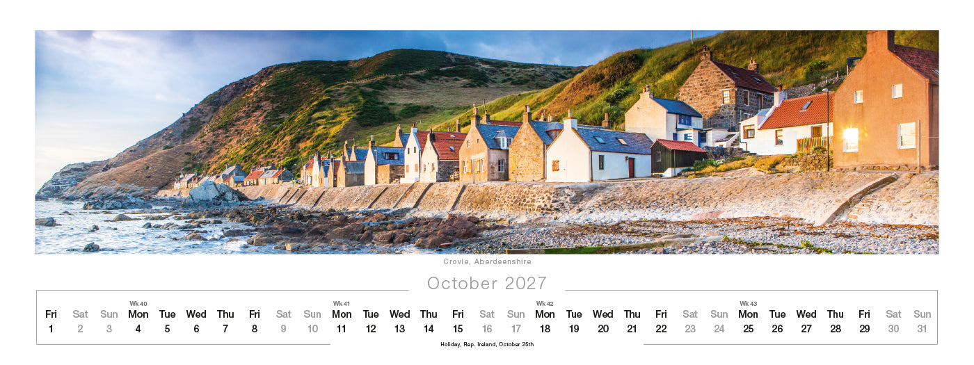 Spirit of Scotland Desk Calendar