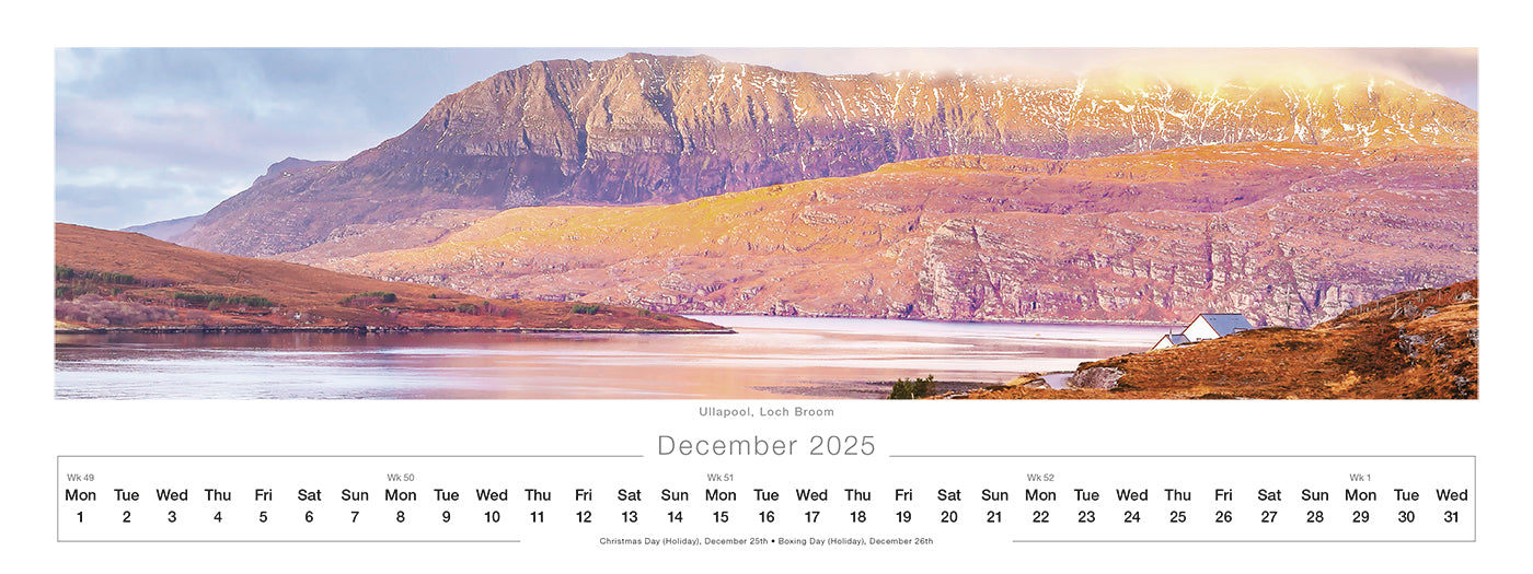 Spirit of Scotland Desk Calendar