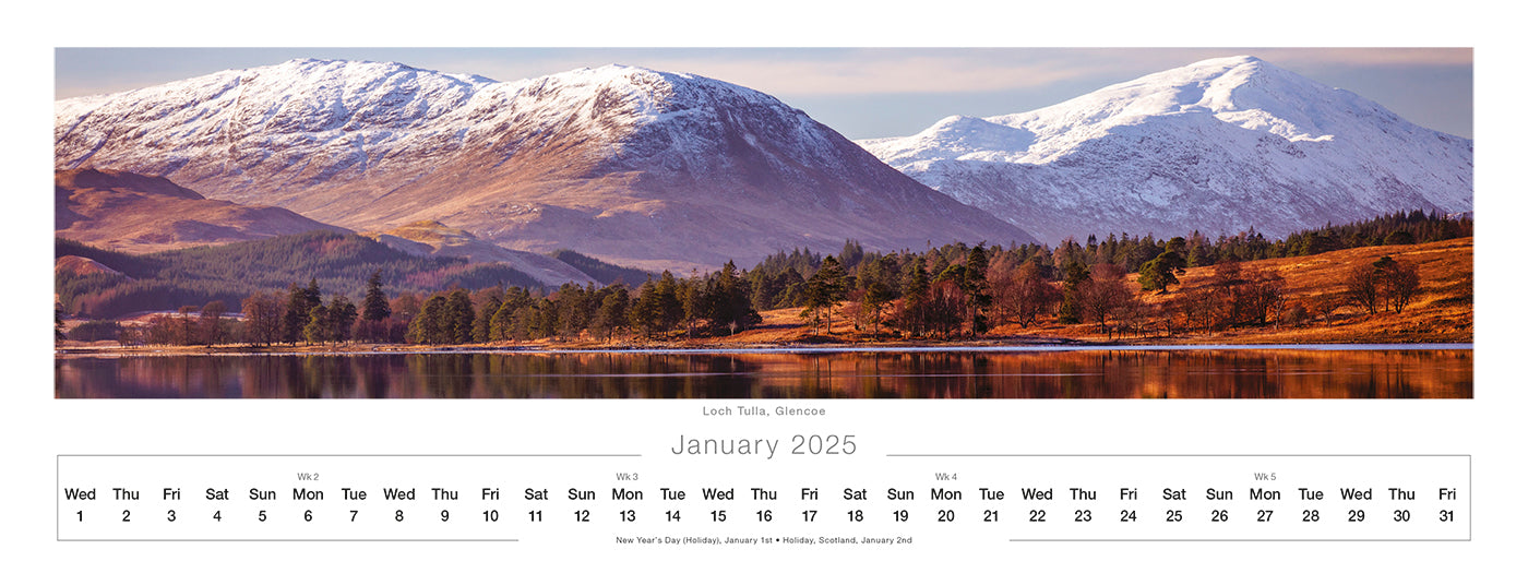 Spirit of Scotland Desk Calendar