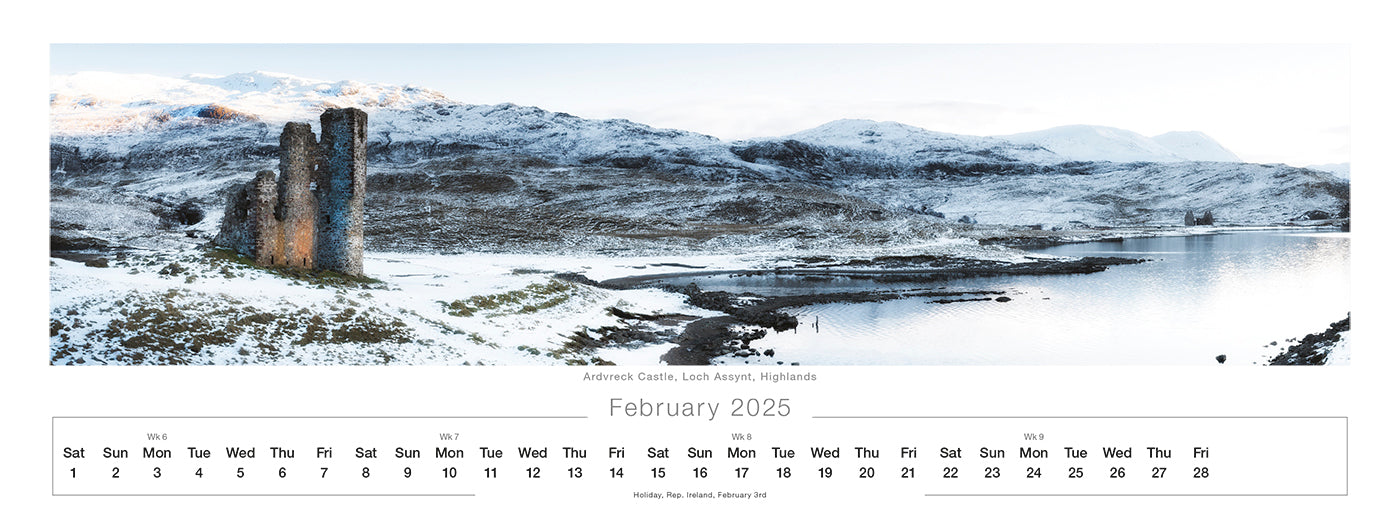 Spirit of Scotland Desk Calendar