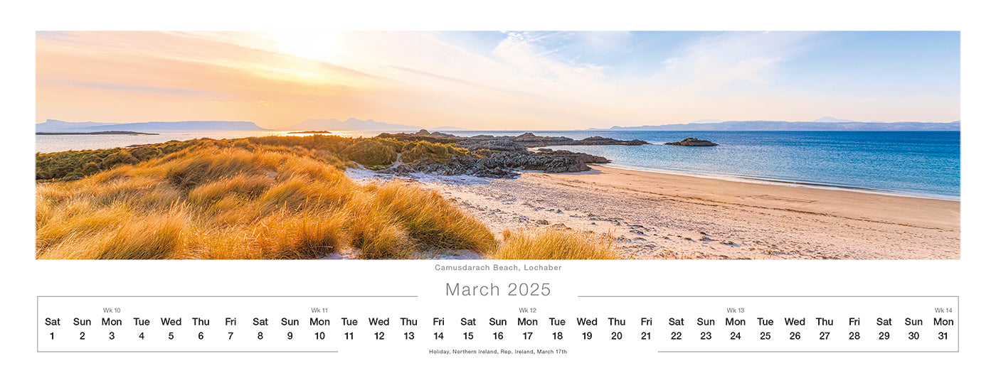 Spirit of Scotland Desk Calendar