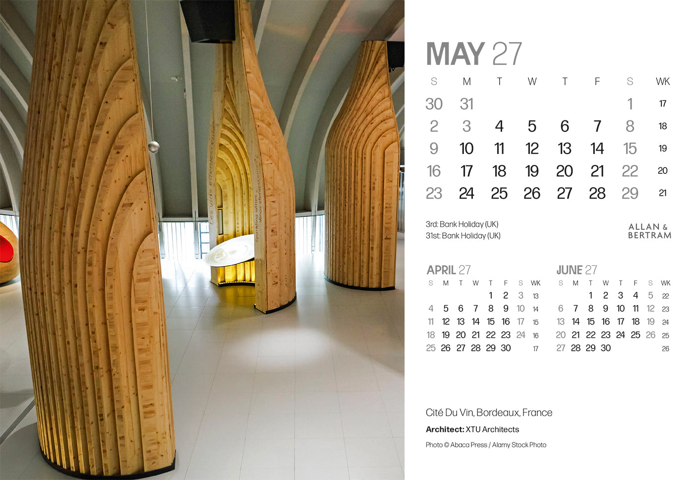State of the Art Midi Desk Calendar