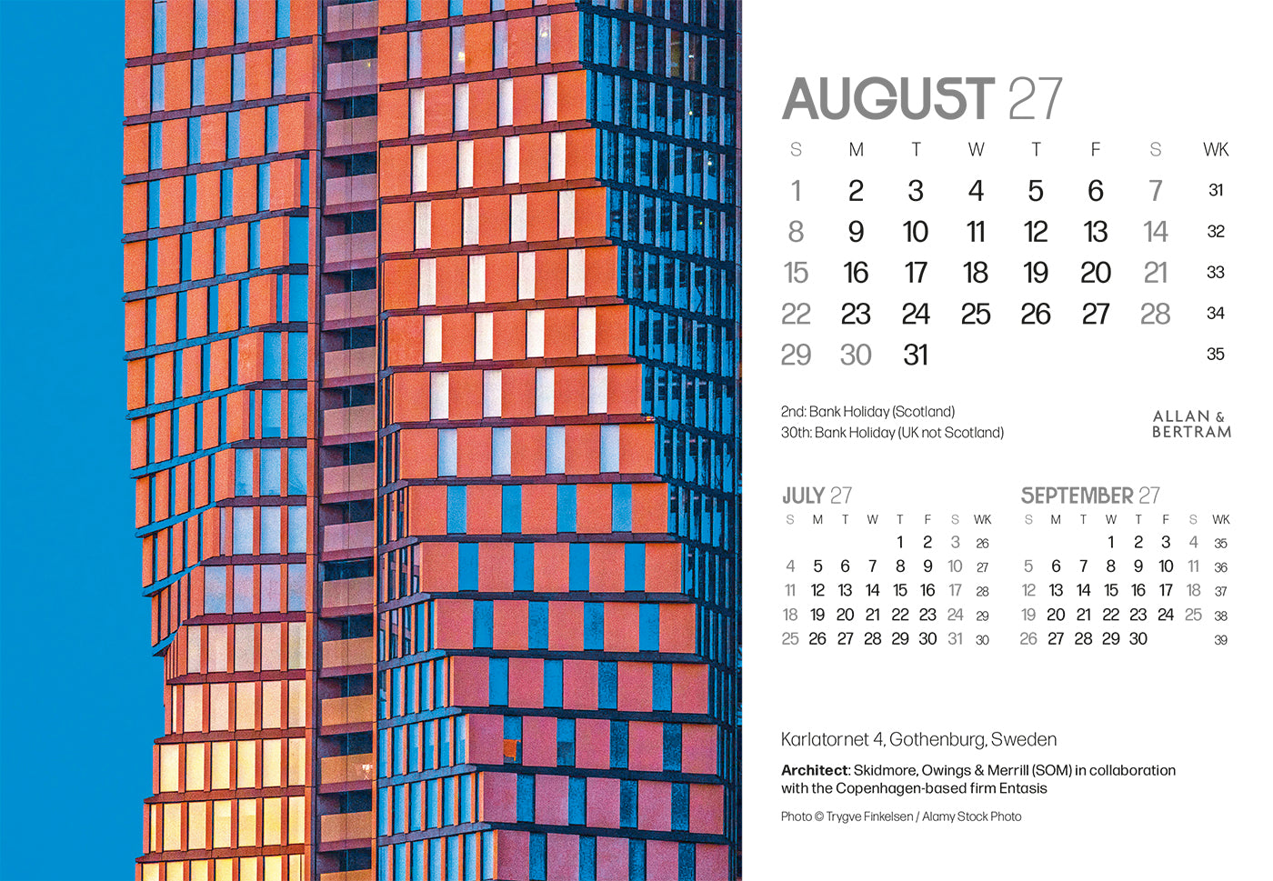State of the Art Midi Desk Calendar