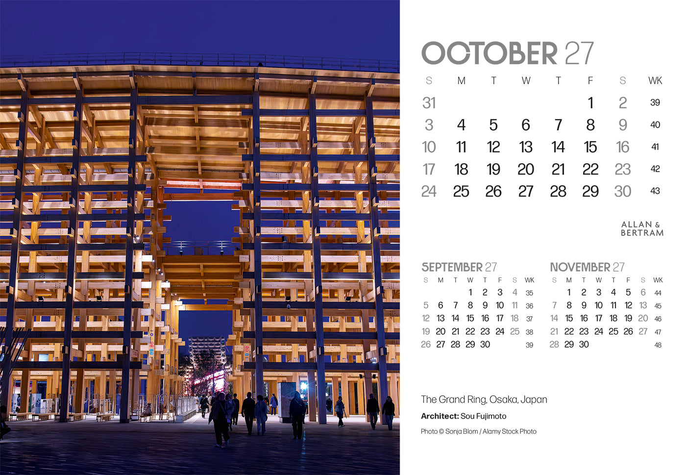 State of the Art Midi Desk Calendar