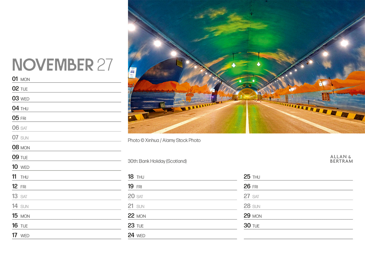 State of the Art Midi Desk Calendar