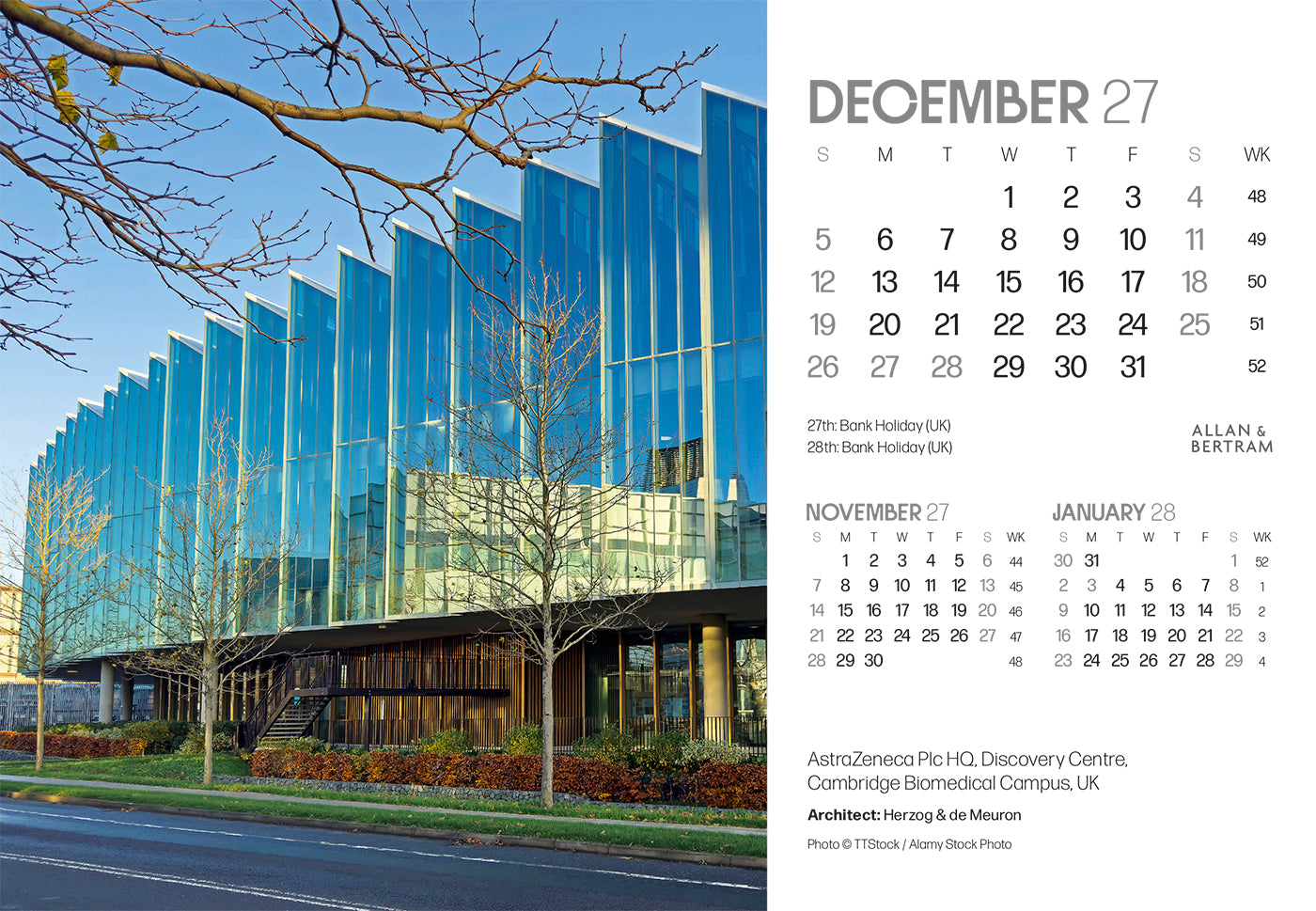 State of the Art Midi Desk Calendar