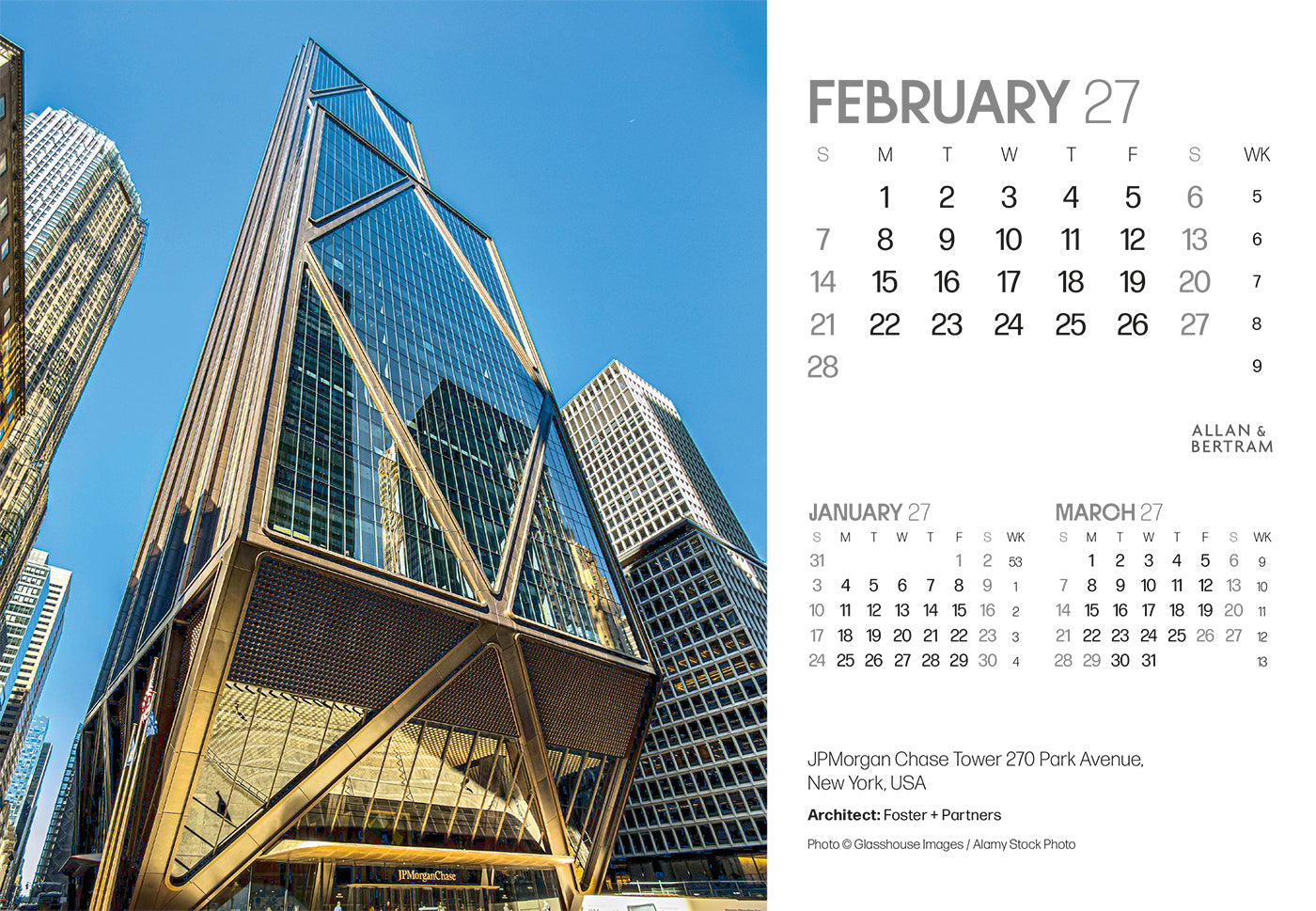 State of the Art Midi Desk Calendar