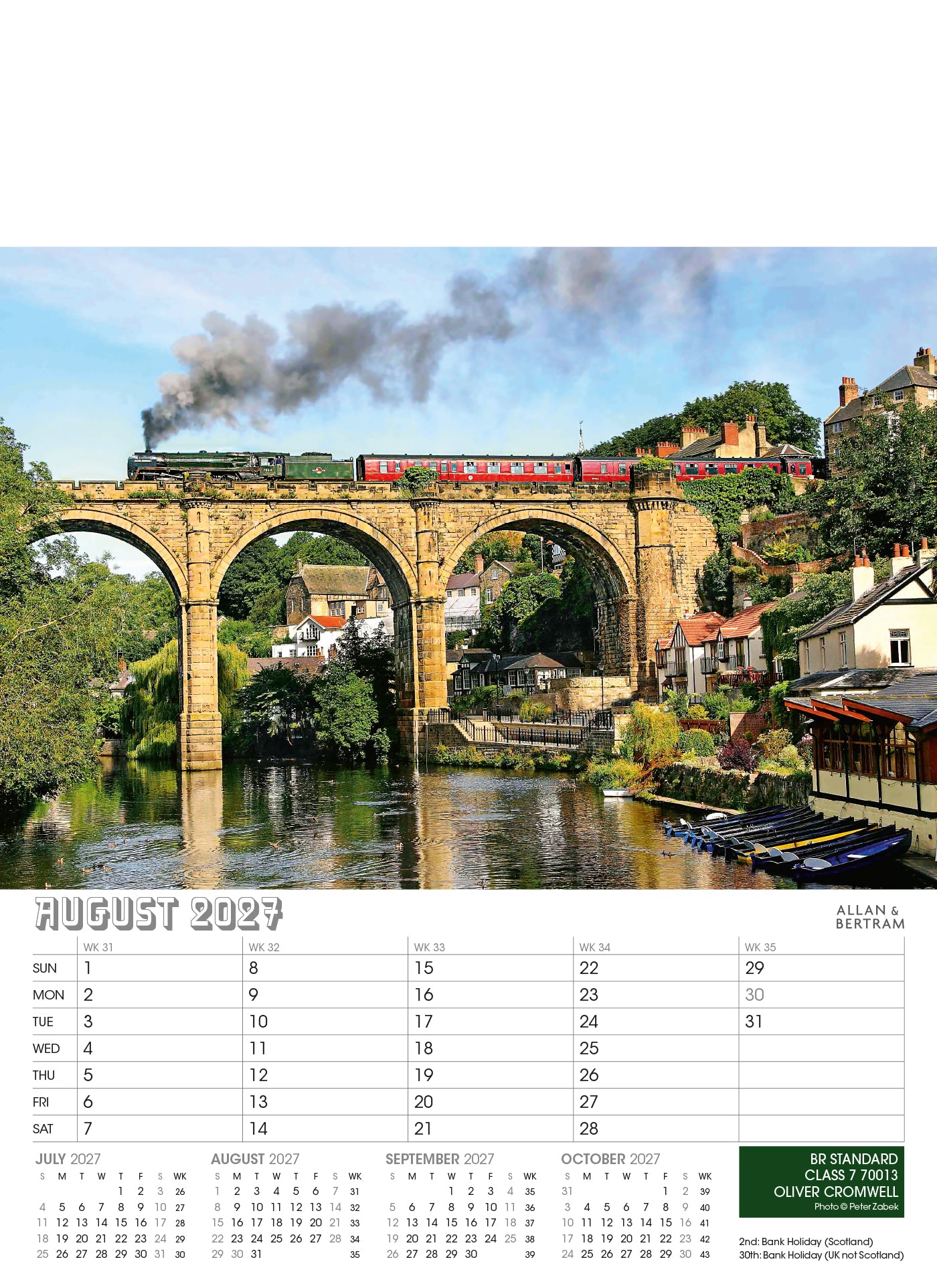 Vintage Power Junior Wall Calendar
