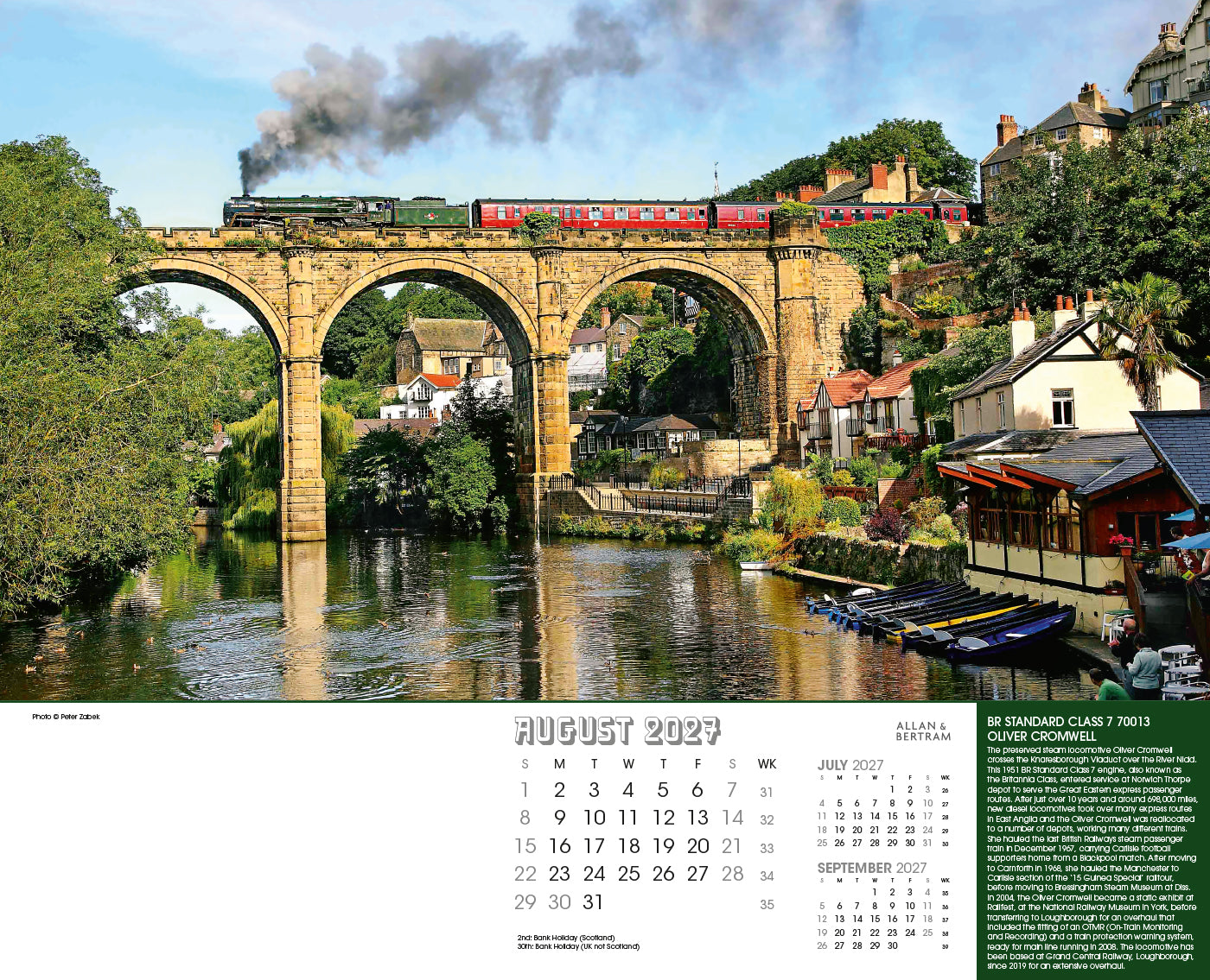 Vintage Power Wall Calendar