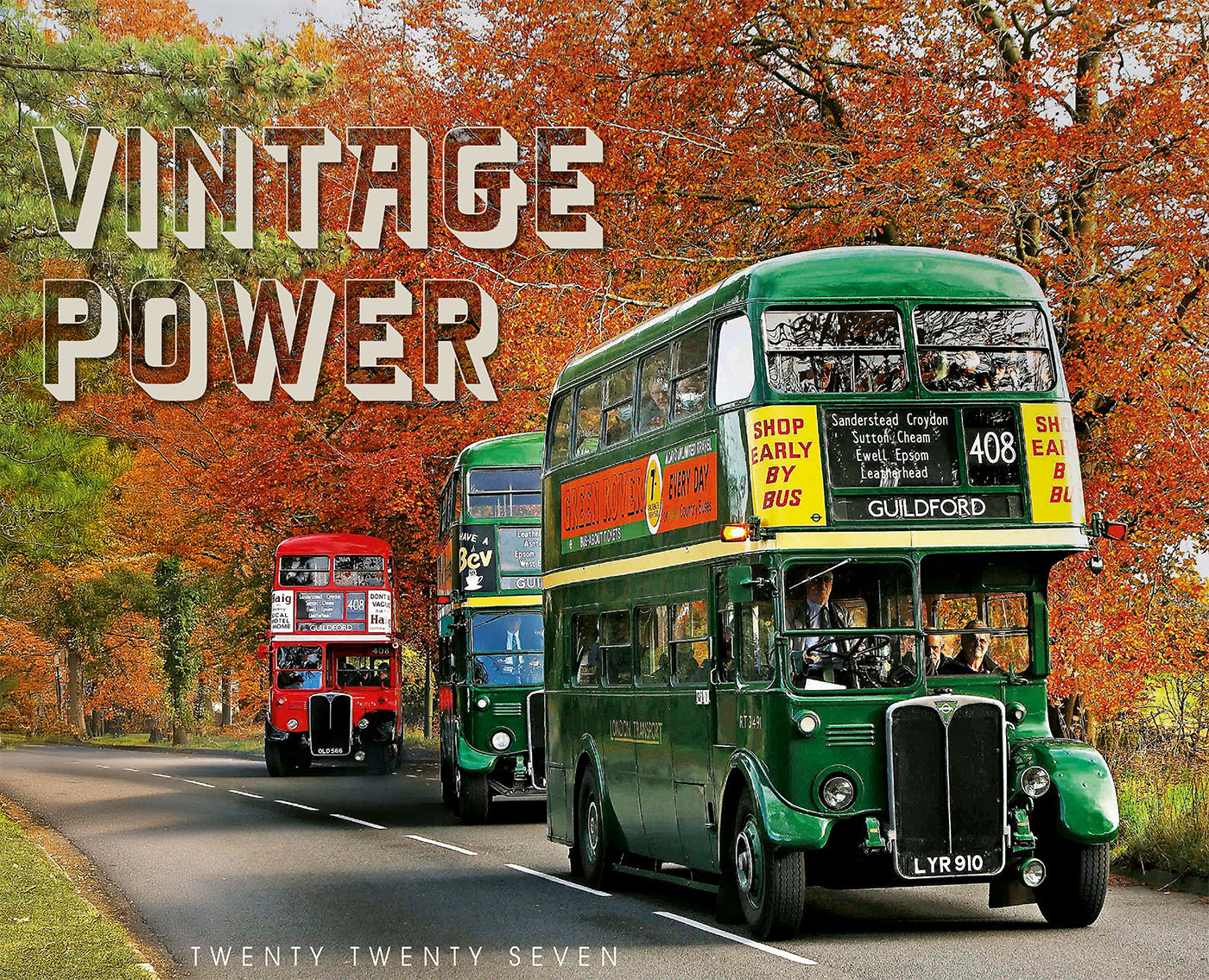 Vintage Power Wall Calendar