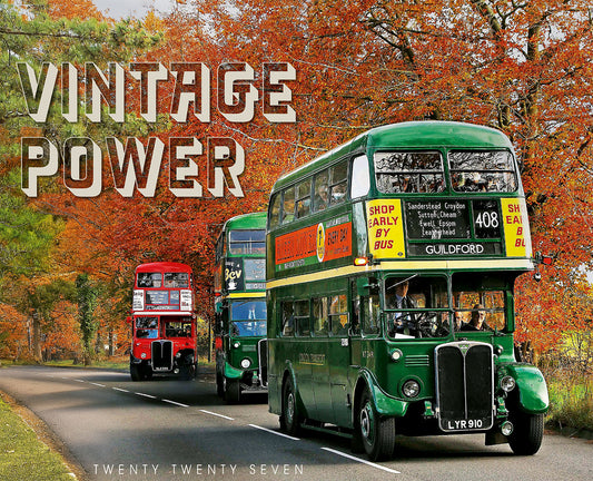 Vintage Power Wall Calendar